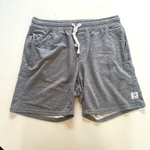 Grey cotton shorts